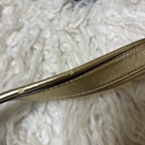 Gorgeous Coach Poppy Golden Glam Tote - Picture 11 of 12